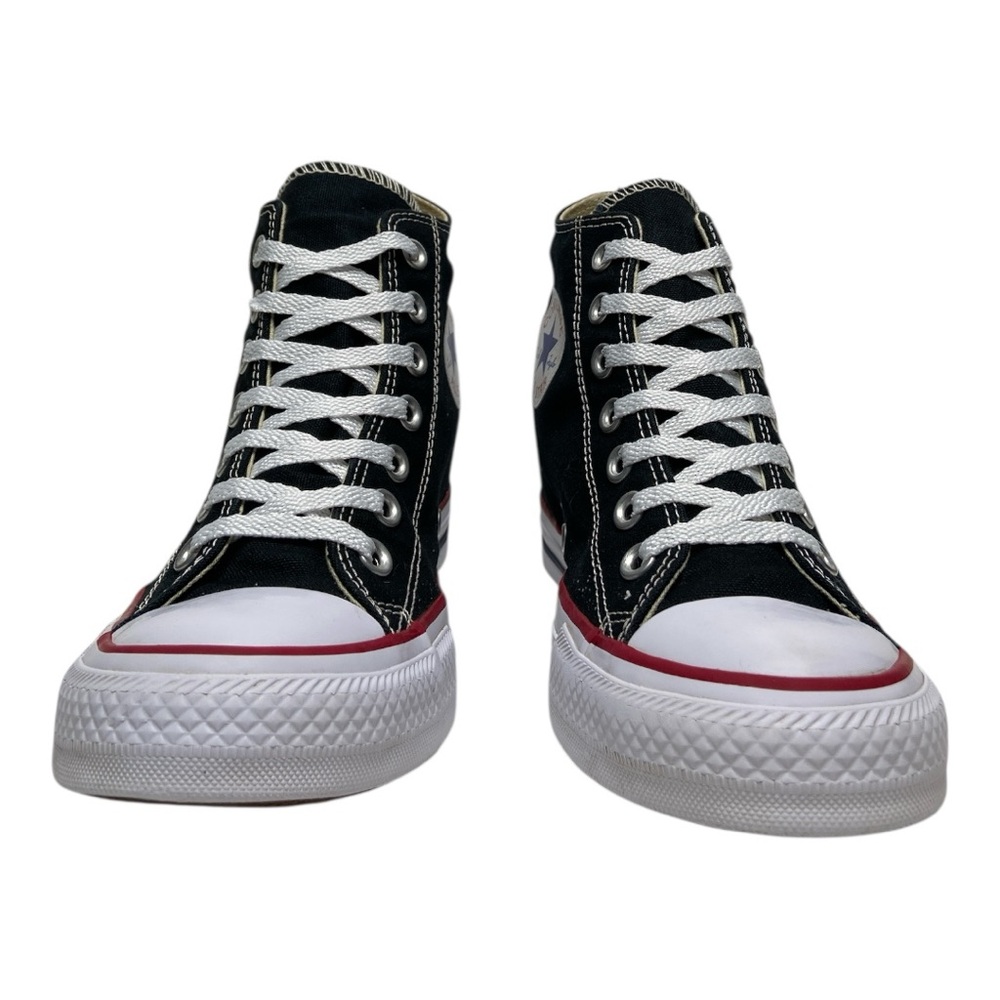 2016 Converse Chuck Taylor All Star Black Hidden Wedge Mid Top Sneaker - Picture 3 of 13